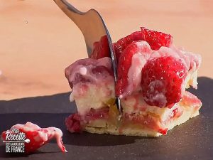 Tarte, galette calisson, fraises citron, émission de tv, télévision de ma recette est la meilleure de France sur M6