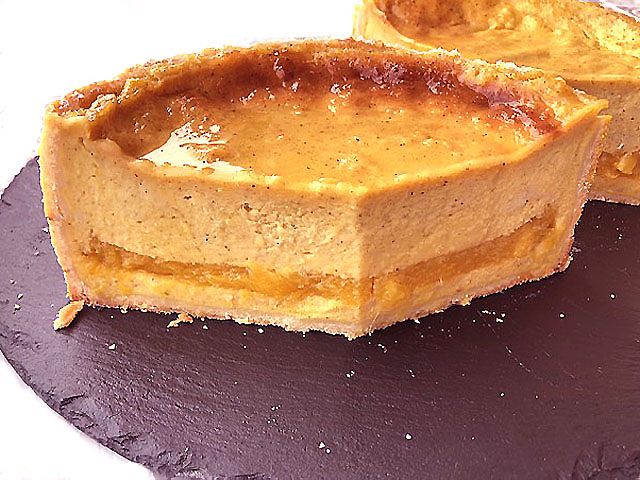 flan parisien aux saveurs exotiques, mangue passion, un retour sur les vacances d’été