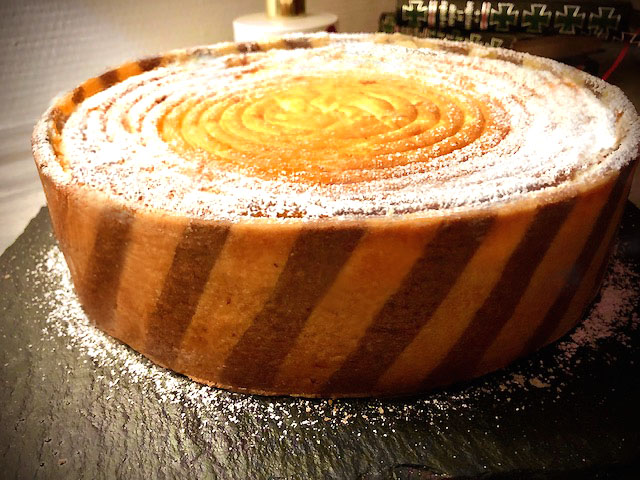 Tarte alsacienne au fromage blanc, gâteau sur pâte sucrée