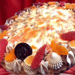 Tarte aux fruits, ganache chocolat & thé jasmin