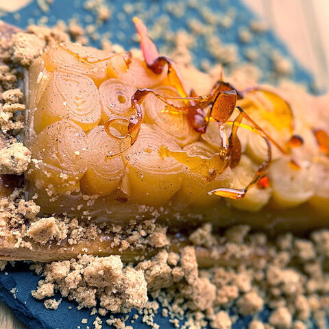 Tarte Tatin aux pommes inspirée de Philippe Conticini