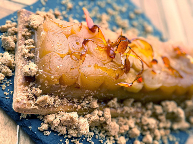 Tarte Tatin aux pommes inspirée de Philippe Conticini