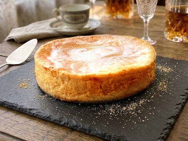 Pâte levée fourrée de crème pâtissière à la fleur d’oranger